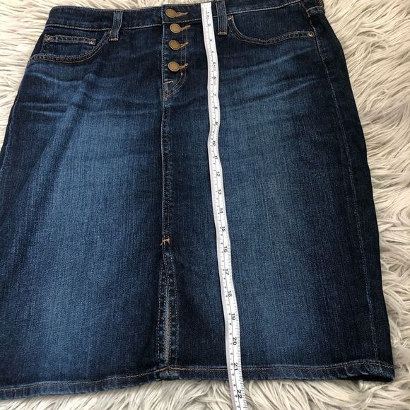🔴 2/$30 Big Star Button Fly Denim Skirt size 30 - Picture 6 of 8